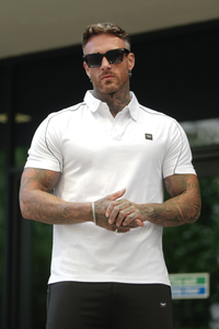 Broncoo White Essential Polo