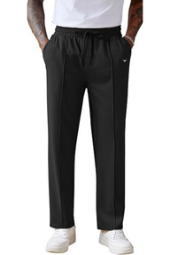 Broncoo Black Loose Trouser