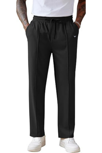 Broncoo Black Loose Trouser