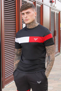 Broncoo Black Fire Short Set T-shirt
