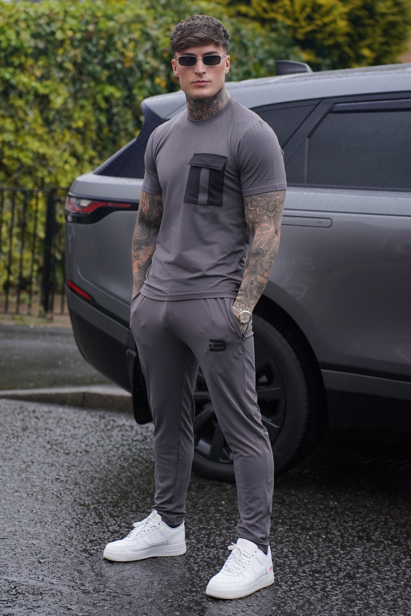 Broncoo Grey Core Tracksuit