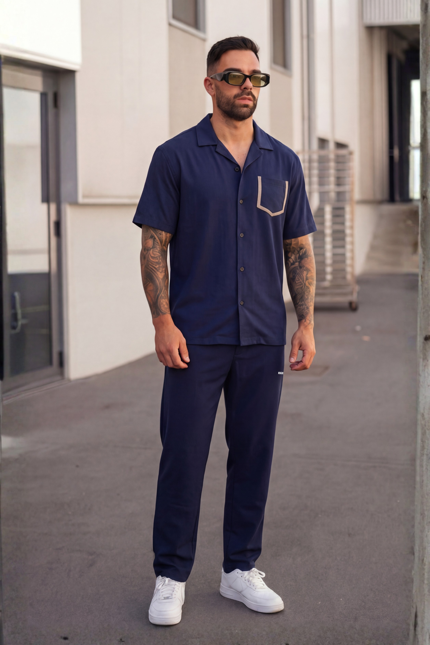 Broncoo Executive Button UP Set