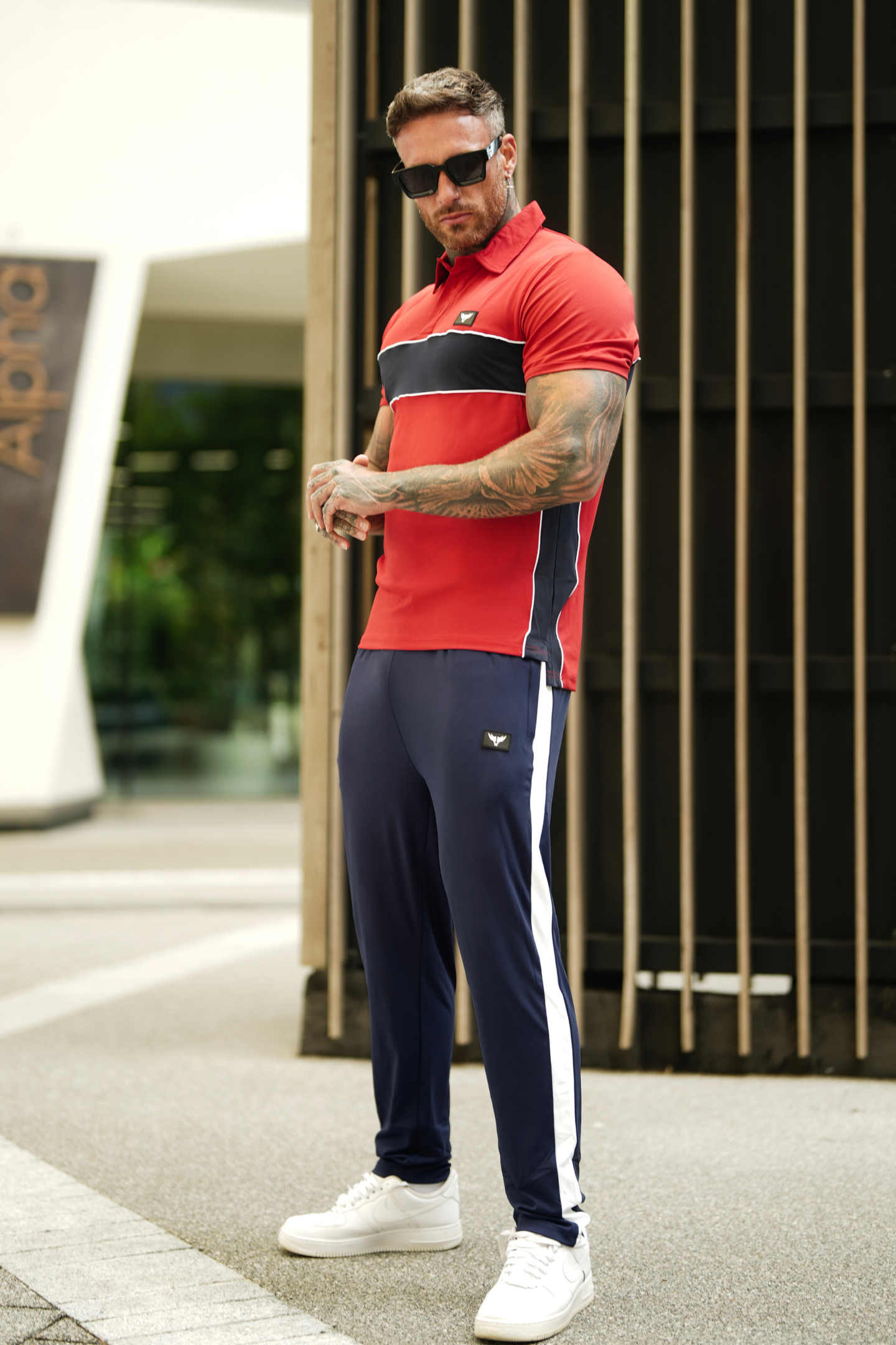Broncoo Red Impact Tracksuit
