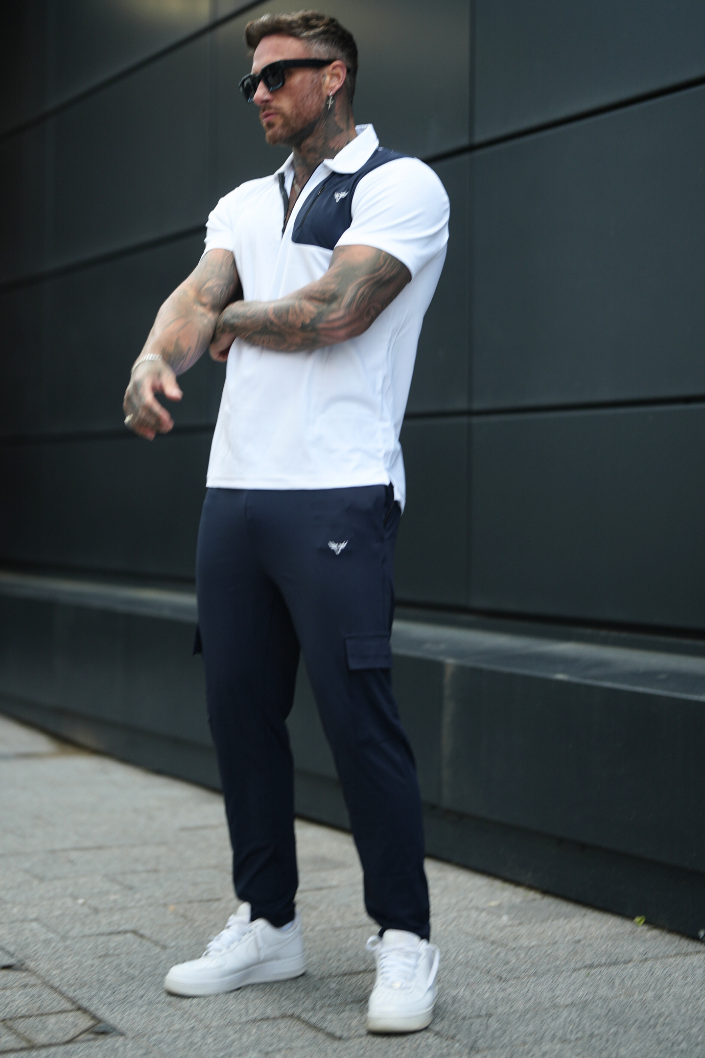 Broncoo White Warrior Tracksuit
