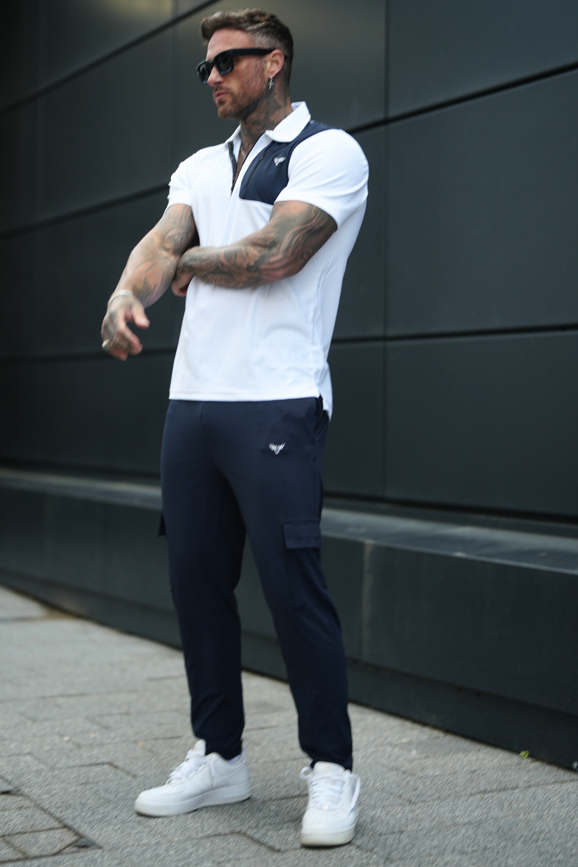 Broncoo White Warrior Tracksuit