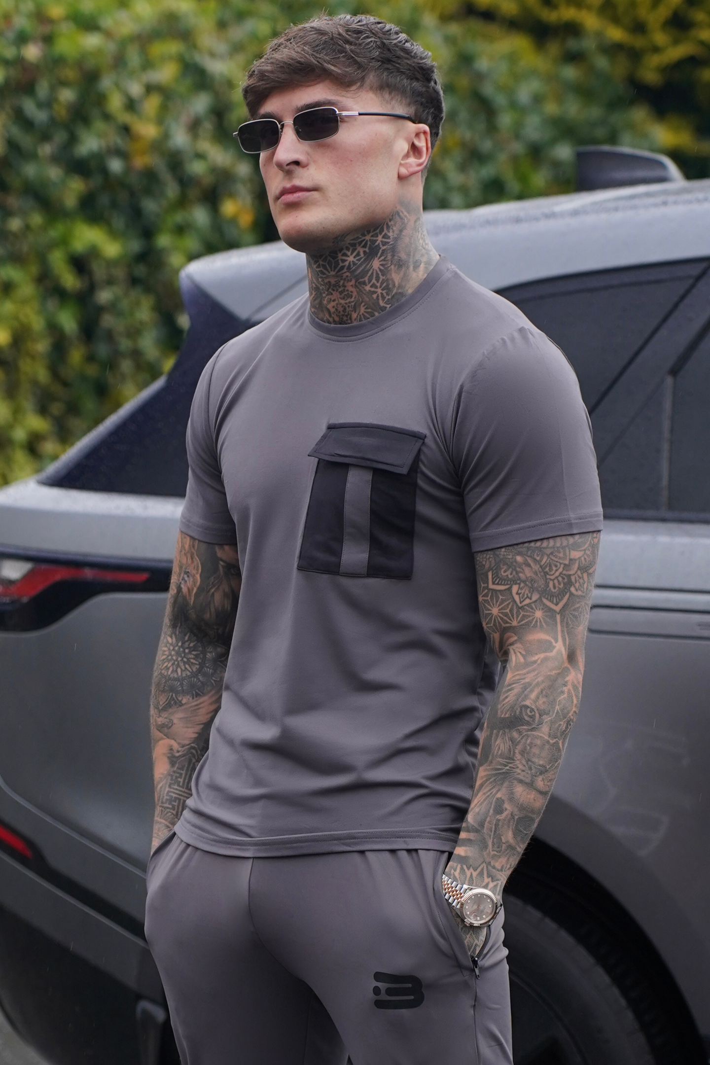 Broncoo Grey Core T-Shirt
