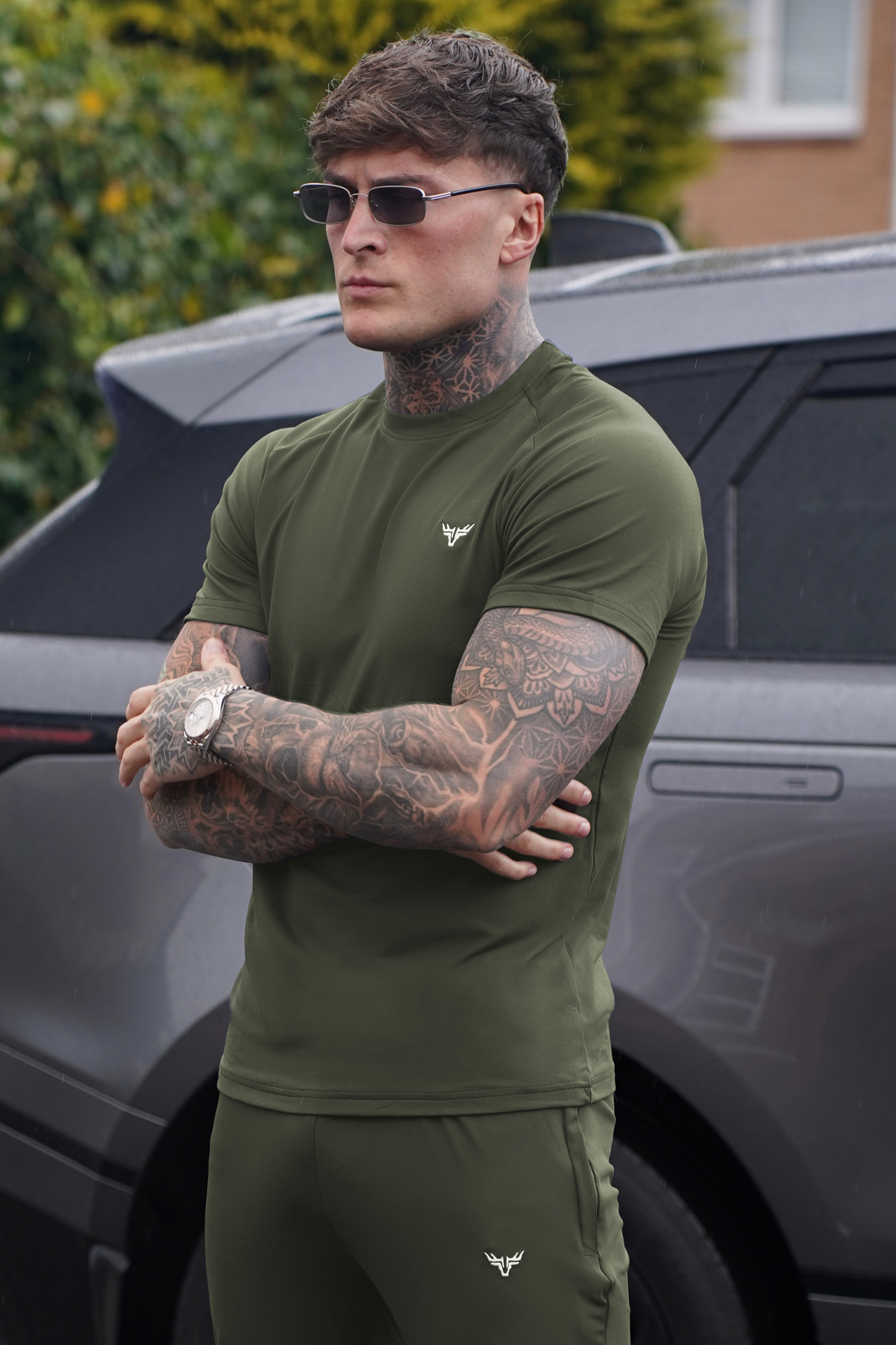 Broncoo Essential T-Shirt- Army