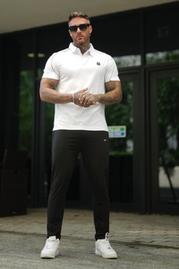 Broncoo White Polo Tracksuit