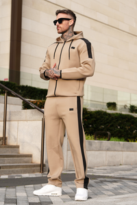 BB Beige Athletic Tracksuit