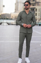 Broncoo Army Essential Button Up Set