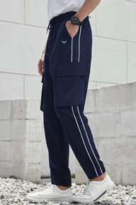 Broncoo Navy Static Trouser