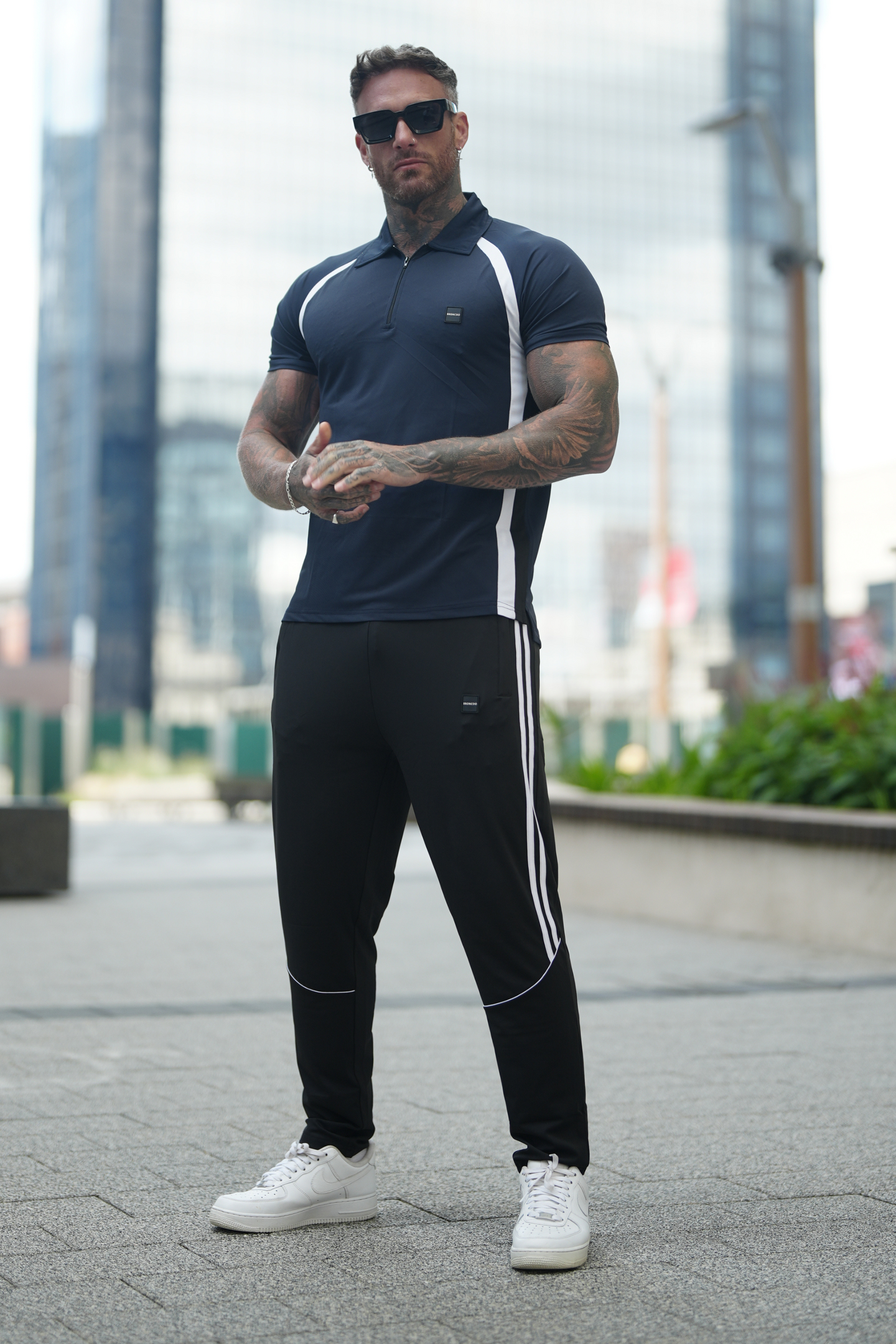 Broncoo Navy Ultra-Dry Tracksuit