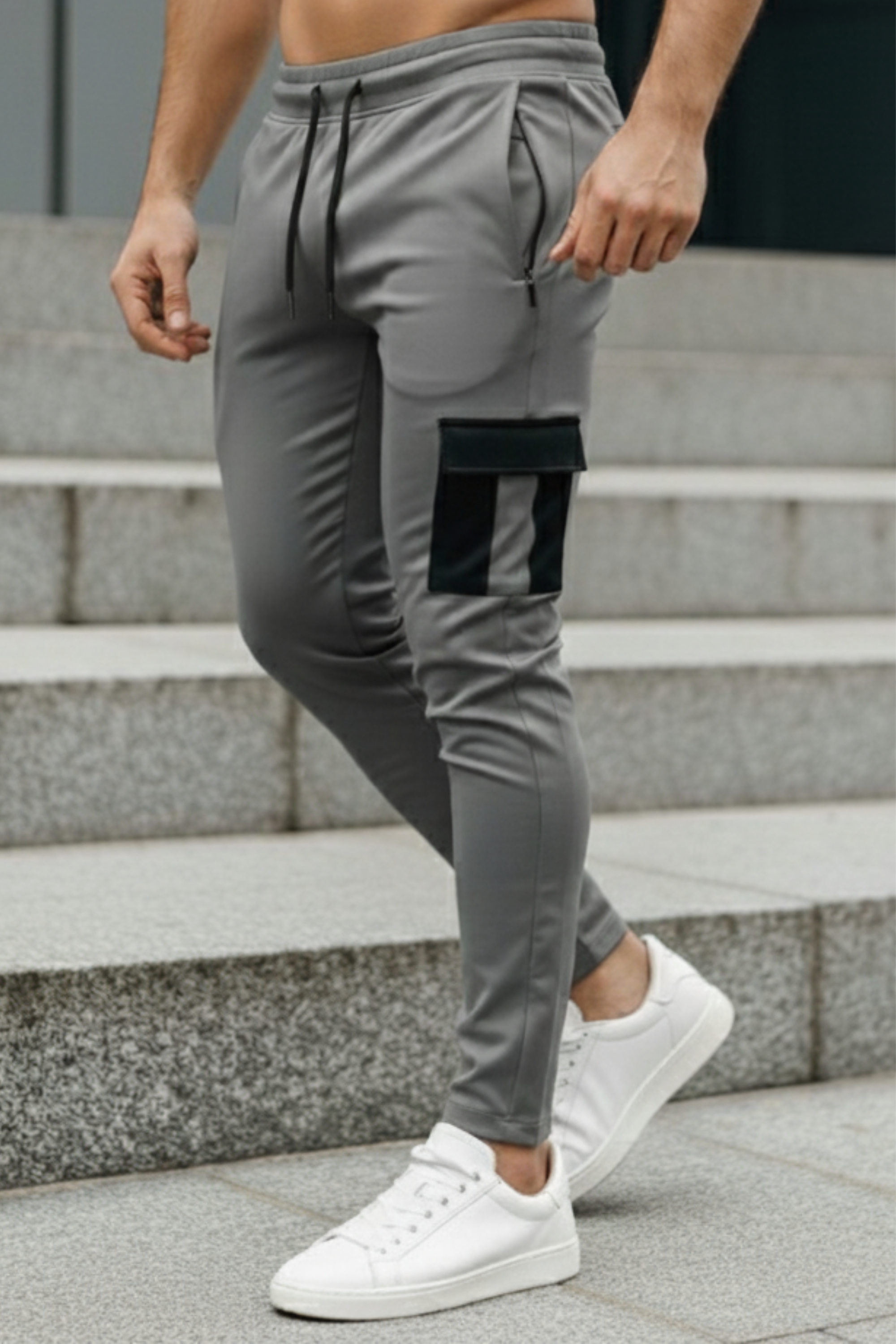 Broncoo Grey Core Trouser