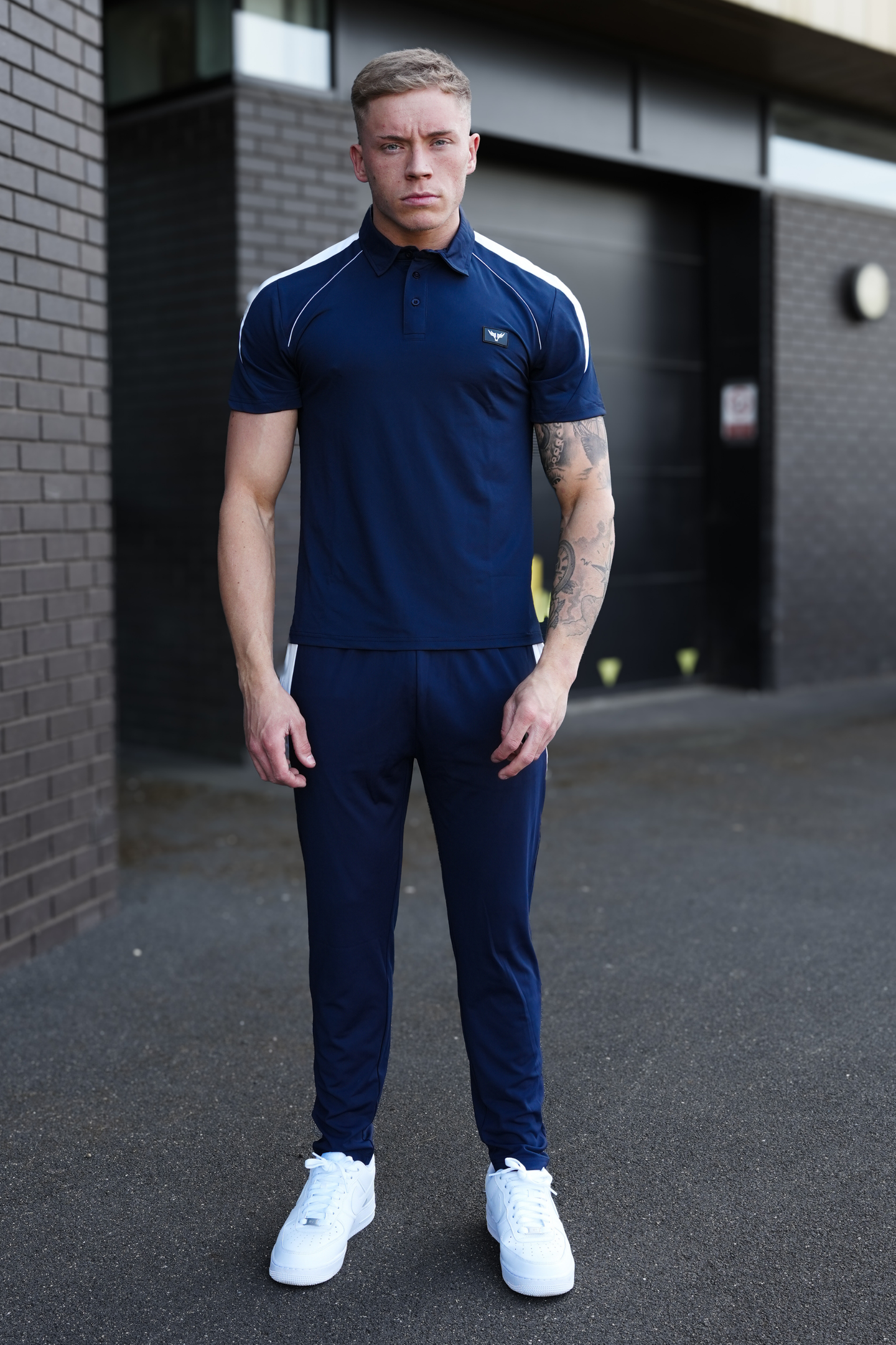 Broncoo Navy Aesthetic Tracksuit