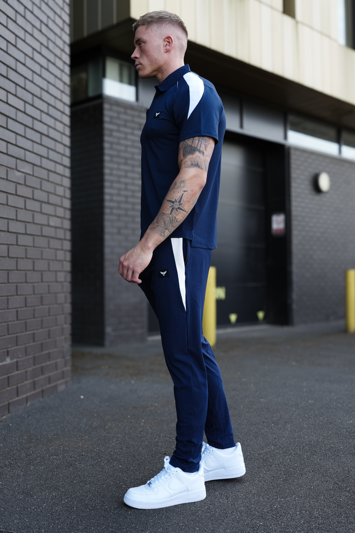 Broncoo Navy Aesthetic Tracksuit