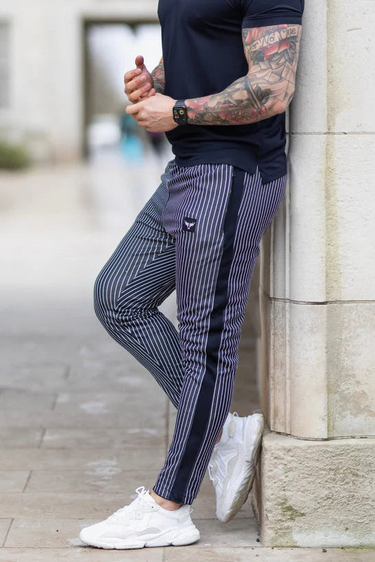 Deep Blue Stripes Trouser
