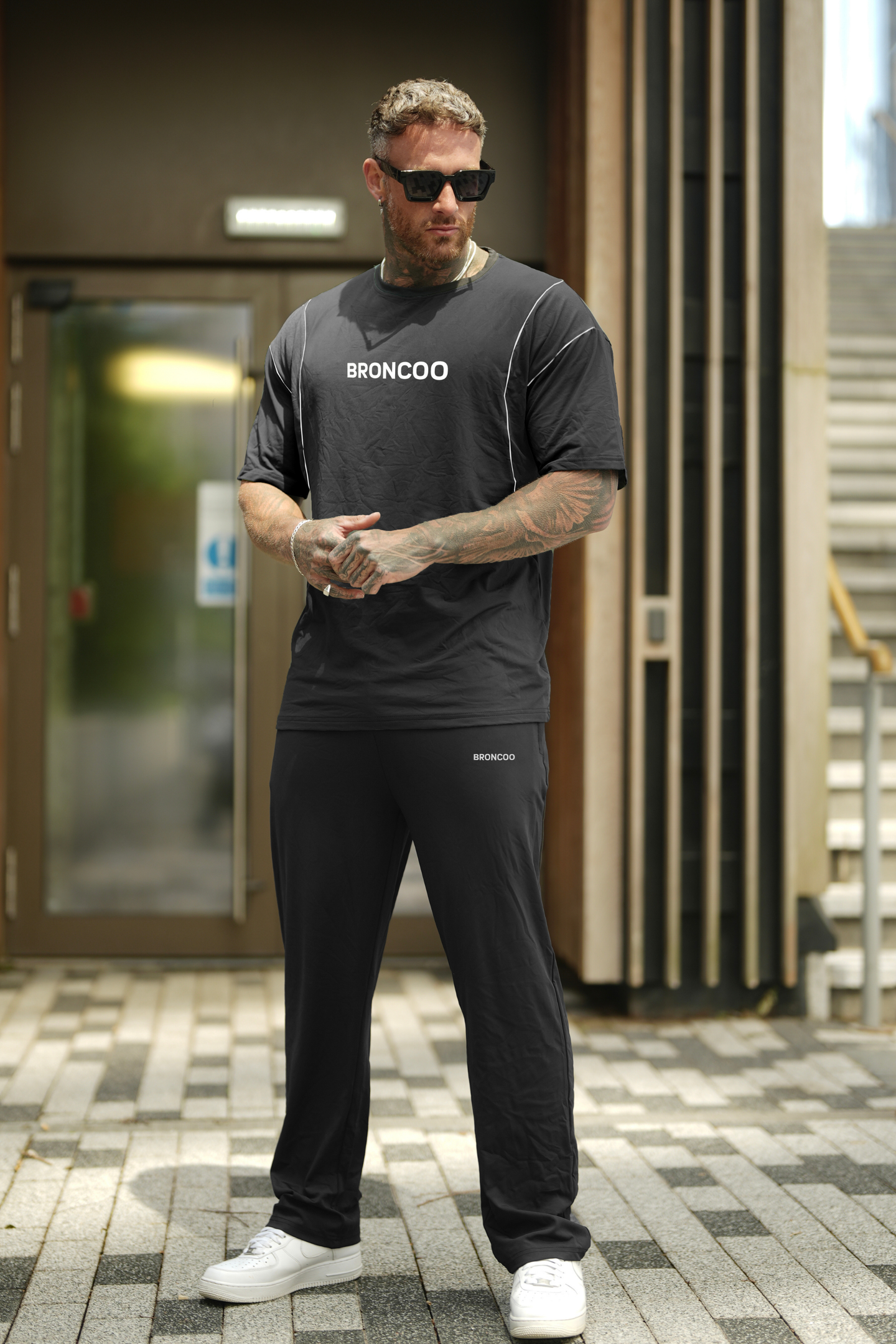 Broncoo Black Warrior Tracksuit