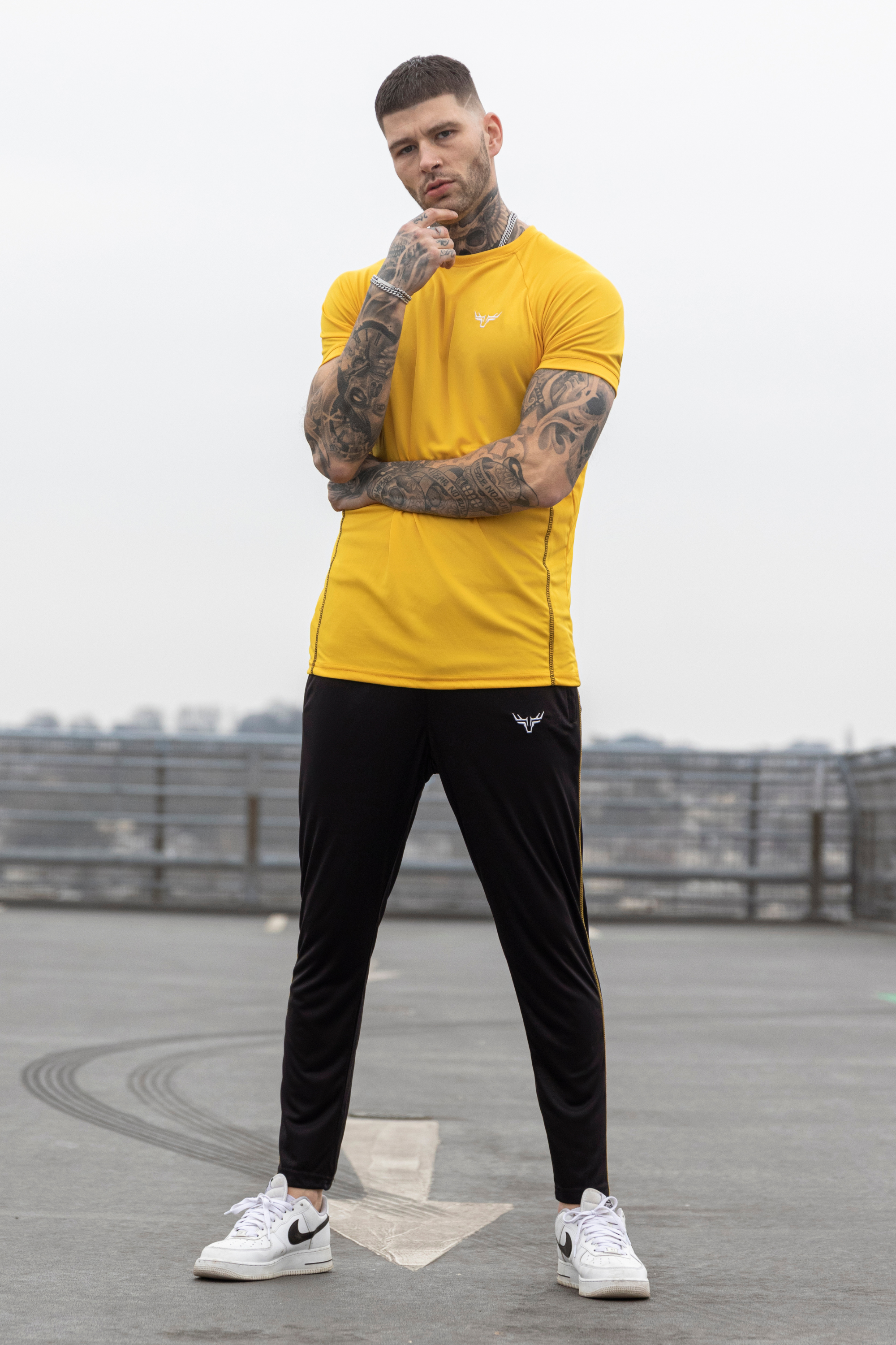 Broncoo Yellow Essential Tracksuit